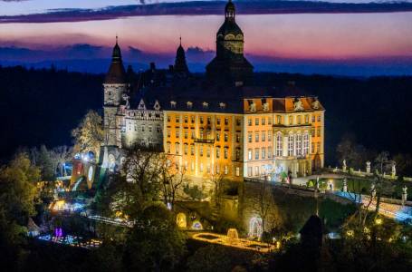 Zamek Książ (zimowe ogrody światła)